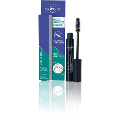 BIOPOINT Curl & Liss No-Frizz Mascara rebels en gebroken haar, onmiddellijke anti-kroes en disciplinerende werking, gel zonder resten BIOPOINT Curl & Liss No-Frizz Mascara rebels en gebroken haar, onmiddellijke anti-kroes en disciplinerende werking, gel zonder resten