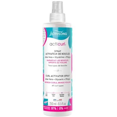 Activilong Acticurl Hydra Curl Activator Spray Dragonfruit Pitaya glycerine aloë vera 250 ml Activilong Acticurl Hydra Curl Activator Spray Dragonfruit Pitaya glycerine aloë vera 250 ml