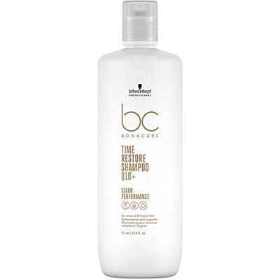 Schwarzkopf Professional SCHWARZKOPF Bc Time Restore Q10+ Shampoo, 1000 ml Schwarzkopf Professional SCHWARZKOPF Bc Time Restore Q10+ Shampoo, 1000 ml