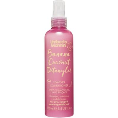 Umberto Giannini Banana Coconut Detangler Lichte ontwarrende spray met kokosolie, 250 ml Umberto Giannini Banana Coconut Detangler Lichte ontwarrende spray met kokosolie, 250 ml