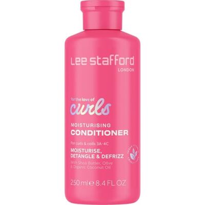 Lee Stafford For The Love Of Curls Vegan Conditioner voor Krullen en Kroeshaar 250 ml Lee Stafford For The Love Of Curls Vegan Conditioner voor Krullen en Kroeshaar 250 ml