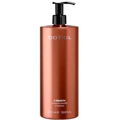 Cotril K-Smooth Supreme Keratine Shampoo 1000 ml Cotril K-Smooth Supreme Keratine Shampoo 1000 ml