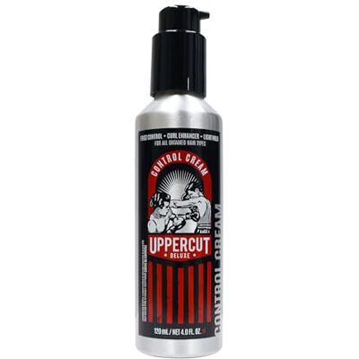 UPPERCUT DELUXE Control Cream Medium Hold 120 ml Medium Hold Hair Cream voor Frizz en Curl Control. Conditioning formule met natuurlijke afwerking. Voor steil en krullend UPPERCUT DELUXE Control Cream Medium Hold 120 ml Medium Hold Hair Cream voor Frizz en Curl Control. Conditioning formule met natuurlijke afwerking. Voor steil en krullend