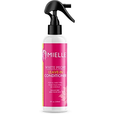 Mielle Organics Witte pioenroos sulfaat, kleurveilig, zonder uitspoelen, 237 ml Mielle Organics Witte pioenroos sulfaat, kleurveilig, zonder uitspoelen, 237 ml