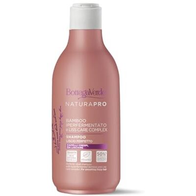 Bottega Verde Hypergefermenteerde bamboe en LISS CARE COMPLEX Shampoo Perfect glad (250 ml) Kinky haar om glad te maken Bottega Verde Hypergefermenteerde bamboe en LISS CARE COMPLEX Shampoo Perfect glad (250 ml) Kinky haar om glad te maken