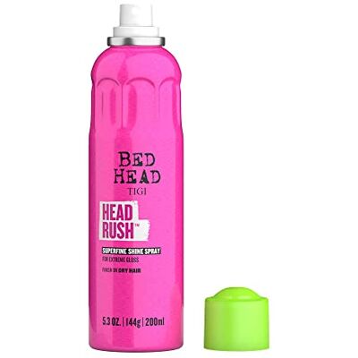 TIGI Bed Head Headrush Shine Haarspray voor zacht en glanzend haar, 200 ml TIGI Bed Head Headrush Shine Haarspray voor zacht en glanzend haar, 200 ml