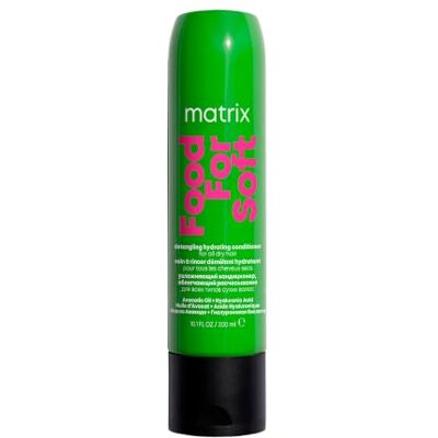 Matrix , Vochtinbrengende en ontwarrende shampoo voor droog tot zeer droog haar, hyaluronzuur en avocado-olie, Food For Soft, 300 ml Matrix , Vochtinbrengende en ontwarrende shampoo voor droog tot zeer droog haar, hyaluronzuur en avocado-olie, Food For Soft, 300 ml