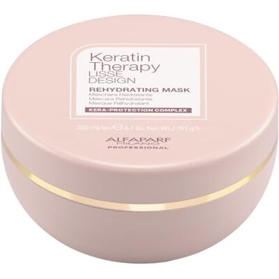 AlfaParf Milano Keratin Therapy Lisse Design Rehydrating Mask 200 ml hydraterend masker AlfaParf Milano Keratin Therapy Lisse Design Rehydrating Mask 200 ml hydraterend masker