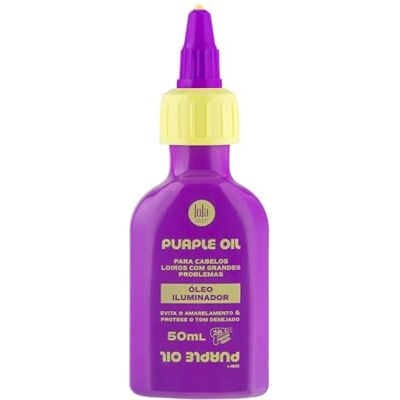 Lola Fro Rio Purple Oil Óleo Iluminador 50 ml verhelderende olie voor blond haar Lola Fro Rio Purple Oil Óleo Iluminador 50 ml verhelderende olie voor blond haar