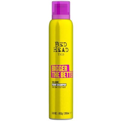 TIGI Bed Head Bigger The Better Volume Foam Shampoo voor fijn haar, 200 ml TIGI Bed Head Bigger The Better Volume Foam Shampoo voor fijn haar, 200 ml