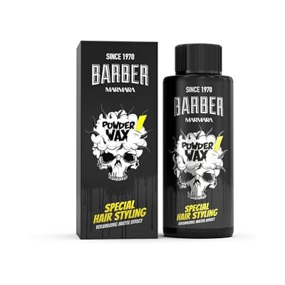 barber marmara Volumetrisch stylingpoeder voor mannen, matte afwerking, voegt volume en dikte toe, licht niet-vettig poeder, 20 g barber marmara Volumetrisch stylingpoeder voor mannen, matte afwerking, voegt volume en dikte toe, licht niet-vettig poeder, 20 g