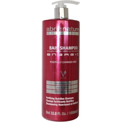 abril et nature Energic Professional Shampoo Voor Haar Voeding Voorkomt kroezen en verwijdert statische elektriciteit Hydrateert en herstelt Positieve ionen lading 1000 ml abril et nature Energic Professional Shampoo Voor Haar Voeding Voorkomt kroezen en verwijdert statische elektriciteit Hydrateert en herstelt Positieve ionen lading 1000 ml
