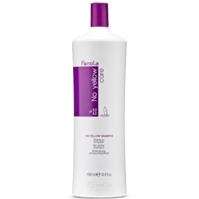 FANOLA No yellow Silver Glanzende Shampoo Anti-Geelte, 1000 ml FANOLA No yellow Silver Glanzende Shampoo Anti-Geelte, 1000 ml