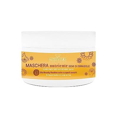 Maternatura Voedend masker voor droog haar met zonnebloempitten, 200 ml Maternatura Voedend masker voor droog haar met zonnebloempitten, 200 ml