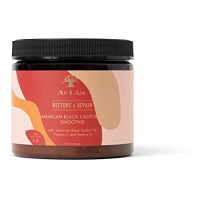 As I Am Jamaicaanse zwarte castor olie smoothie 454 g As I Am Jamaicaanse zwarte castor olie smoothie 454 g