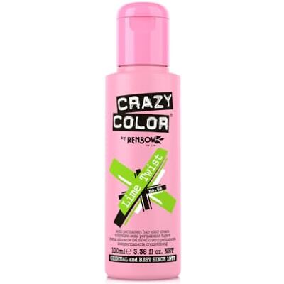 Crazy Color 4 x Crazy Colour Lime Twist By Renbow By 1100 g Crazy Color 4 x Crazy Colour Lime Twist By Renbow By 1100 g