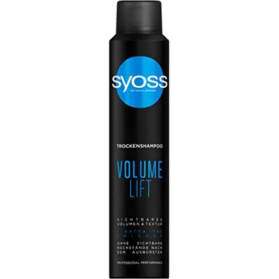 Syoss Volume Lift droogshampoo (200 ml), droge shampoo voor volumineus kapsel, residuvrije droge shampoo voor meer frisheid zonder wassen Syoss Volume Lift droogshampoo (200 ml), droge shampoo voor volumineus kapsel, residuvrije droge shampoo voor meer frisheid zonder wassen