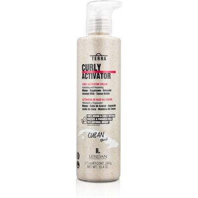Lendan Terra Curly Activator Definitieve krulactivator ontwart het haar met hittebescherming voor het haar voedt diep anti-kroes 275 ml Lendan Terra Curly Activator Definitieve krulactivator ontwart het haar met hittebescherming voor het haar voedt diep anti-kroes 275 ml