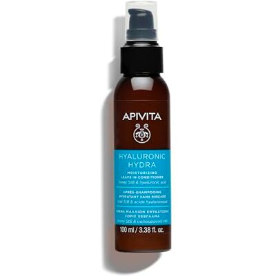 Apivita Hyaluronic Hydra Conditioner zonder uitspoelen 100 ml lichte natuurlijke hydraterende conditioner met hyaluronzuur en honing StB ontwart, beschermt tegen thermische styling, controleert de Apivita Hyaluronic Hydra Conditioner zonder uitspoelen 100 ml lichte natuurlijke hydraterende conditioner met hyaluronzuur en honing StB ontwart, beschermt tegen thermische styling, controleert de