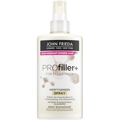 John Frieda Profiller+ Spray, inhoud: 150 ml, haartype: fijn, verzwakt, versterkend, hittebescherming, siliconenvrij John Frieda Profiller+ Spray, inhoud: 150 ml, haartype: fijn, verzwakt, versterkend, hittebescherming, siliconenvrij