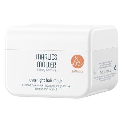 Marlies Möller Softness Overnight Care Haarmasker, 125 ml Soin longue durée Masque capillaire Fabriqué en Allemagne Marlies Möller Softness Overnight Care Haarmasker, 125 ml Soin longue durée Masque capillaire Fabriqué en Allemagne