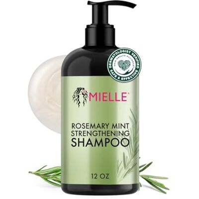 Mielle Organics Mielle Rozemarijn Munt Versterkende Shampoo 355 ml, standaard uniek, menthe Mielle Organics Mielle Rozemarijn Munt Versterkende Shampoo 355 ml, standaard uniek, menthe