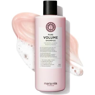 Maria Nila Pure Volume Shampooing Volumisant Cheveux Finns Pour des cheveux plus épais et volumineux. Le Panthénol (Provitamine B5) apporte du volume aux cheveux fins et plats Maria Nila Pure Volume Shampooing Volumisant Cheveux Finns Pour des cheveux plus épais et volumineux. Le Panthénol (Provitamine B5) apporte du volume aux cheveux fins et plats