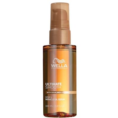Wella Professionals Ultimate Smooth Miracle Oil Serum – haarolie op basis van squalaan en omega-9 voor droog, dof en krullend haar (100 ml) Wella Professionals Ultimate Smooth Miracle Oil Serum – haarolie op basis van squalaan en omega-9 voor droog, dof en krullend haar (100 ml)