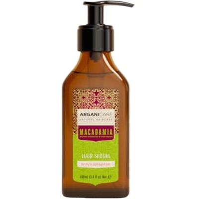 Arganicare Herstelserum met Macadamia-olie – verzorging voor droog en beschadigd haar – fles 100 ml Arganicare Herstelserum met Macadamia-olie – verzorging voor droog en beschadigd haar – fles 100 ml