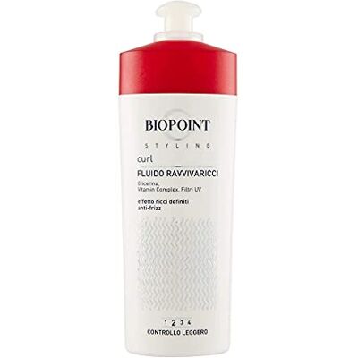 BIOPOINT fluido ravviva ricci controllo leggero effetto ricci definiti 200 ml BIOPOINT fluido ravviva ricci controllo leggero effetto ricci definiti 200 ml