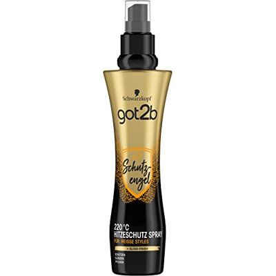Got2B Hittebeschermingsspray beschermengel tot 220 °C (200 ml) De stylinglotion beschermt het haar tegen schade door hitte, voor warme stijlen met een Got2B Hittebeschermingsspray beschermengel tot 220 °C (200 ml) De stylinglotion beschermt het haar tegen schade door hitte, voor warme stijlen met een