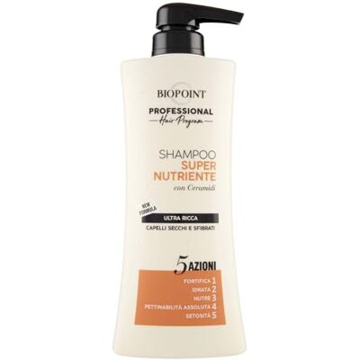 BIOPOINT New Formula Supernutritive Shampoo 400 ml BIOPOINT New Formula Supernutritive Shampoo 400 ml