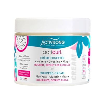 Activilong Acticurl Aloe Vera glycerine Pitaya Definiërend serum voor golvend en krullend haar, 300 ml Activilong Acticurl Aloe Vera glycerine Pitaya Definiërend serum voor golvend en krullend haar, 300 ml