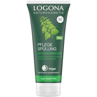LOGONA Naturkosmetik Biologische conditioner met brandnetel, natuurlijke conditioner voor alle haren, intensieve verzorging voor zacht haar, betere hantering, veganistisch en siliconenvrij, 200 ml LOGONA Naturkosmetik Biologische conditioner met brandnetel, natuurlijke conditioner voor alle haren, intensieve verzorging voor zacht haar, betere hantering, veganistisch en siliconenvrij, 200 ml