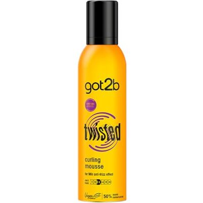 Schwarzkopf GOT2B TWISTED double curling power mousse 250 ml Schwarzkopf GOT2B TWISTED double curling power mousse 250 ml