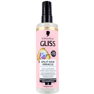 Gliss Kur Split Hair Miracle anti-reflectiespray, 3 stuks (3 x 200 ml) Gliss Kur Split Hair Miracle anti-reflectiespray, 3 stuks (3 x 200 ml)