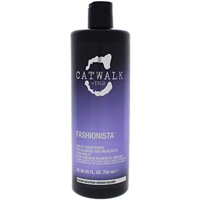TIGI Catwalk Fashionista paarse conditioner voor blond haar, 750 ml TIGI Catwalk Fashionista paarse conditioner voor blond haar, 750 ml