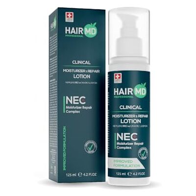 HairMD Hydraterende en herstellende haargroeilotion, behandeling van haaruitval voor dunner wordend haar, met biotine, keratine, collageen, provitamine B5. HairMD Hydraterende en herstellende haargroeilotion, behandeling van haaruitval voor dunner wordend haar, met biotine, keratine, collageen, provitamine B5.