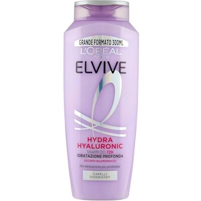 L'ORÉAL L'oreal Paris Elvive haarverzorging, shampoo en balsem (Hydra Hyaluronic Shampoo, 300 ml) L'ORÉAL L'oreal Paris Elvive haarverzorging, shampoo en balsem (Hydra Hyaluronic Shampoo, 300 ml)