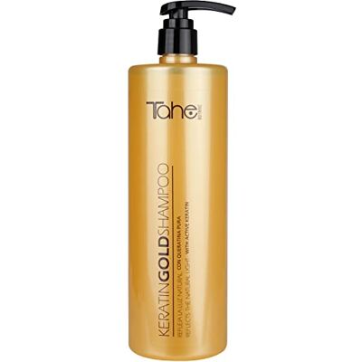 Tahe Keratin Gold Shampoo met keratine voor gladder haar (1000 ml) Tahe Keratin Gold Shampoo met keratine voor gladder haar (1000 ml)