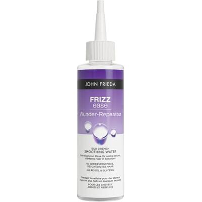 John Frieda Frizz Ease Miracle Repair Silk Drench Smooting Water 200 ml Vermindert breuk en gespleten punten en biedt betere bescherming tegen toekomstige schade John Frieda Frizz Ease Miracle Repair Silk Drench Smooting Water 200 ml Vermindert breuk en gespleten punten en biedt betere bescherming tegen toekomstige schade
