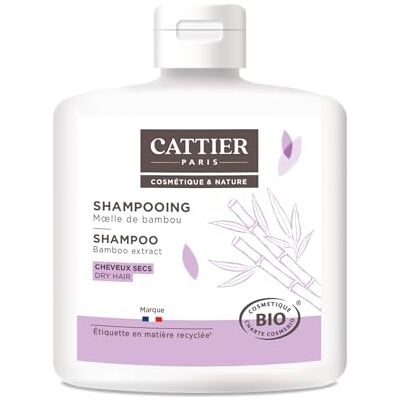 CATTIER PARIS Cattier Shampoo voor droog haar, bamboe, 250 ml CATTIER PARIS Cattier Shampoo voor droog haar, bamboe, 250 ml