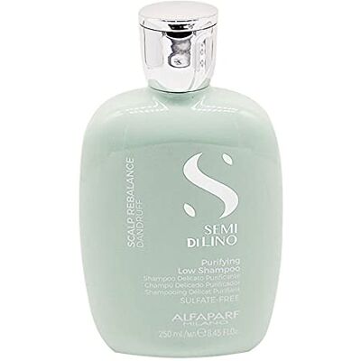 AlfaParf Semi Di Lino Scalp Rebalance Purifying Low Shampoo 250 ml – reinigende anti-roos shampoo AlfaParf Semi Di Lino Scalp Rebalance Purifying Low Shampoo 250 ml – reinigende anti-roos shampoo