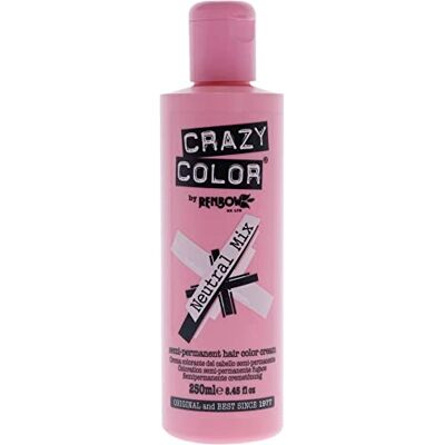 Crazy Color Neutral Mix verdunningscrème, 250 ml. Crazy Color Neutral Mix verdunningscrème, 250 ml.