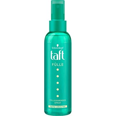 TAFT Vulspray (150 ml), stylingspray voor zichtbaar voller haar en rijke textuur, verdikkingsspray tot 48 uur vulgevoel TAFT Vulspray (150 ml), stylingspray voor zichtbaar voller haar en rijke textuur, verdikkingsspray tot 48 uur vulgevoel