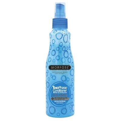 MORFOSE Tweefasige collageen spoeling conditioner 220 ml conditioner voor droog en broos haar, hydraterend, versterkend en beschermt tegen hitte MORFOSE Tweefasige collageen spoeling conditioner 220 ml conditioner voor droog en broos haar, hydraterend, versterkend en beschermt tegen hitte