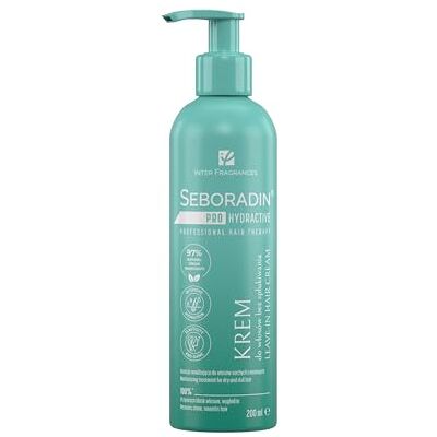 SEBORADIN Hydraterende crème zonder uitspoelen, droog haar, Pro Hydractive 200 ml SEBORADIN Hydraterende crème zonder uitspoelen, droog haar, Pro Hydractive 200 ml
