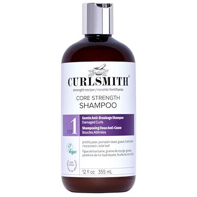 CURLSMITH Core Strength Shampoo, Gentle Proteïne-Rich for Frequent Use (355ml/12 fl oz) CURLSMITH Core Strength Shampoo, Gentle Proteïne-Rich for Frequent Use (355ml/12 fl oz)