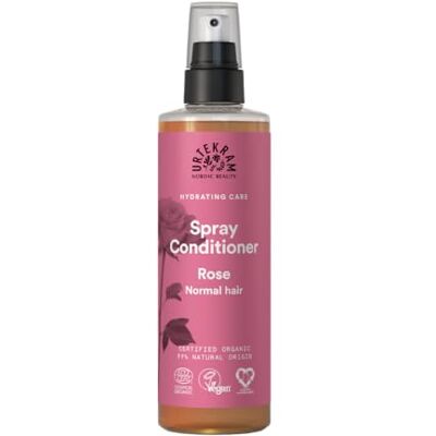 Urtekram Ontwarrende spray met roos, zonder uitspoelen conditionerspray 250 ml (1 stuk) Urtekram Ontwarrende spray met roos, zonder uitspoelen conditionerspray 250 ml (1 stuk)
