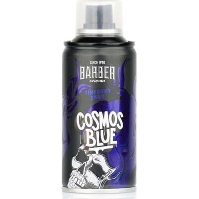 barber marmara Cosmos Blue Haarverf, 150 ml, kleurspray voor kostuum en make-up voor carnaval, Halloween en themafeest, wasbaar, Color Hair Spray barber marmara Cosmos Blue Haarverf, 150 ml, kleurspray voor kostuum en make-up voor carnaval, Halloween en themafeest, wasbaar, Color Hair Spray